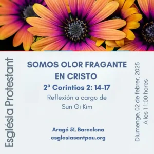 Somos-olor-fragante-en-Cristo-Predicacion-Culto-Dominical